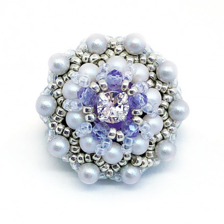Брошь Ducharme Little Star Dove Grey Lilac